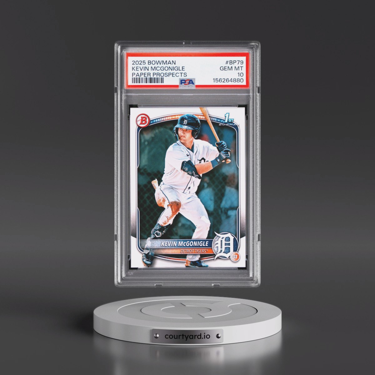 2025 Bowman Paper Prospects #BP79 Kevin Mcgonigle (PSA 10 GEM MINT)