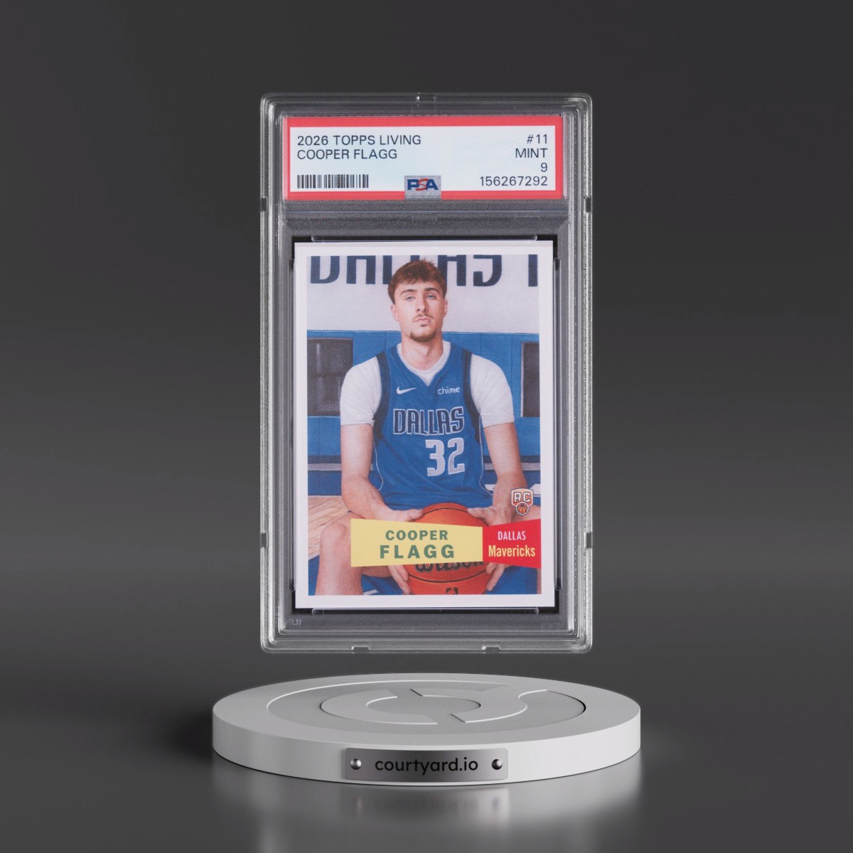 2026 Topps Living #11 Cooper Flagg (PSA 9 MINT)