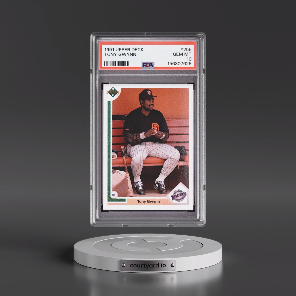 1991 Upper Deck #255 Tony Gwynn (PSA 10 GEM MINT)