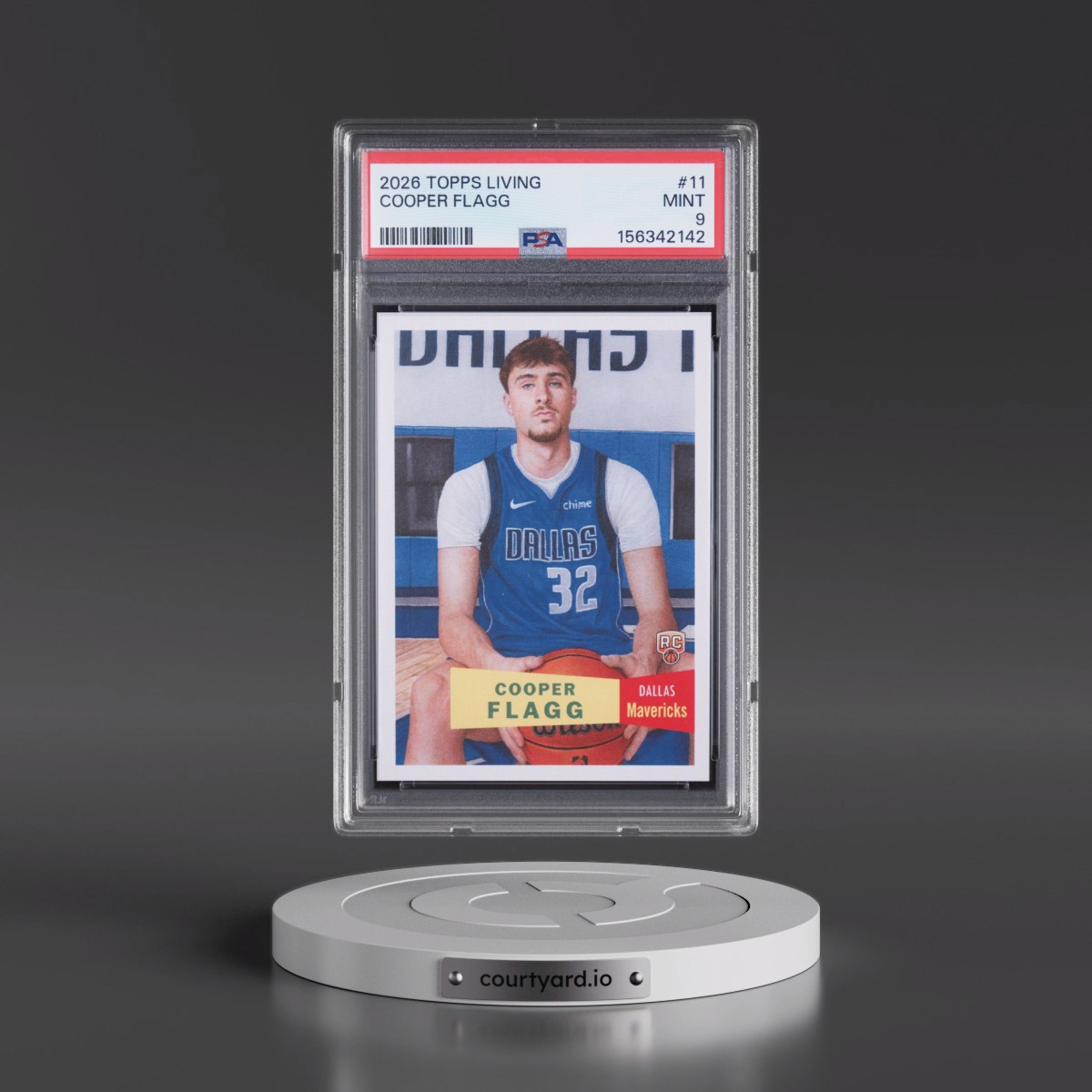 2026 Topps Living #11 Cooper Flagg (PSA 9 MINT)