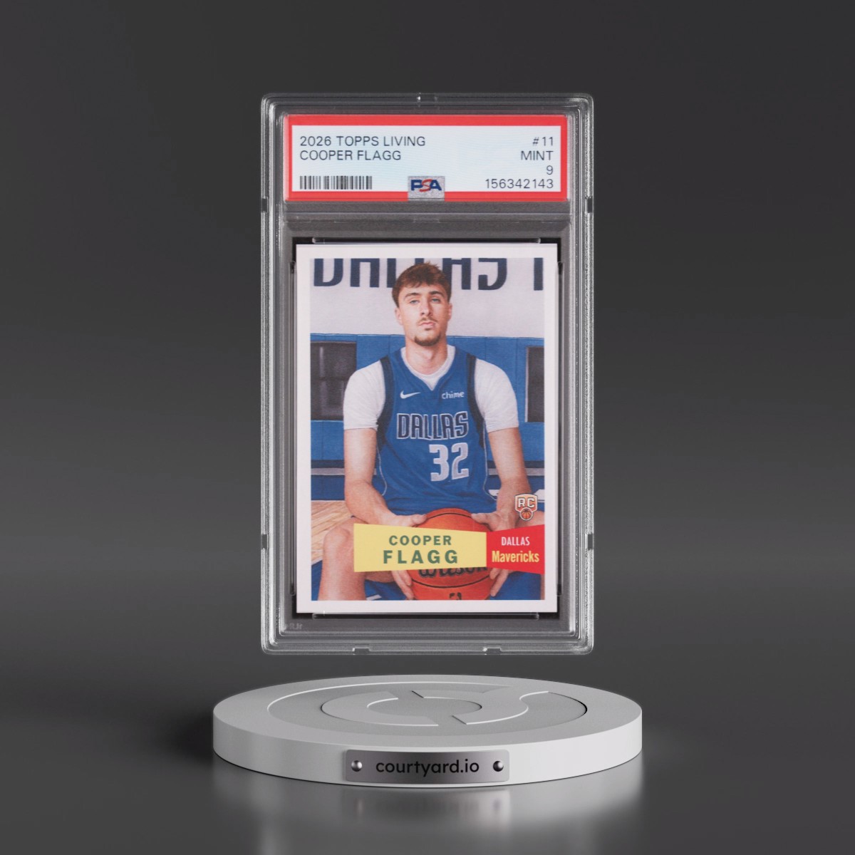2026 Topps Living #11 Cooper Flagg (PSA 9 MINT)
