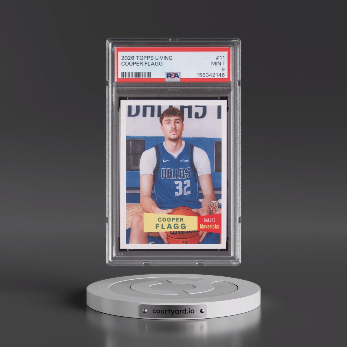 2026 Topps Living #11 Cooper Flagg (PSA 9 MINT)