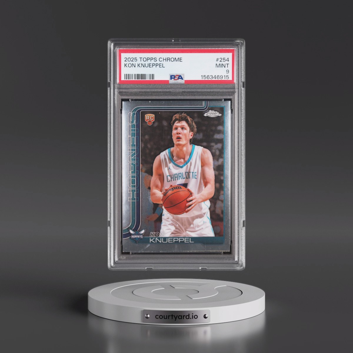 2025 Topps Chrome #254 Kon Knueppel (PSA 9 MINT)