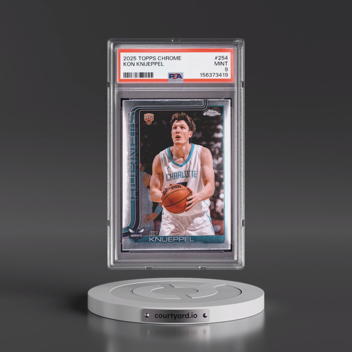 2025 Topps Chrome #254 Kon Knueppel (PSA 9 MINT)