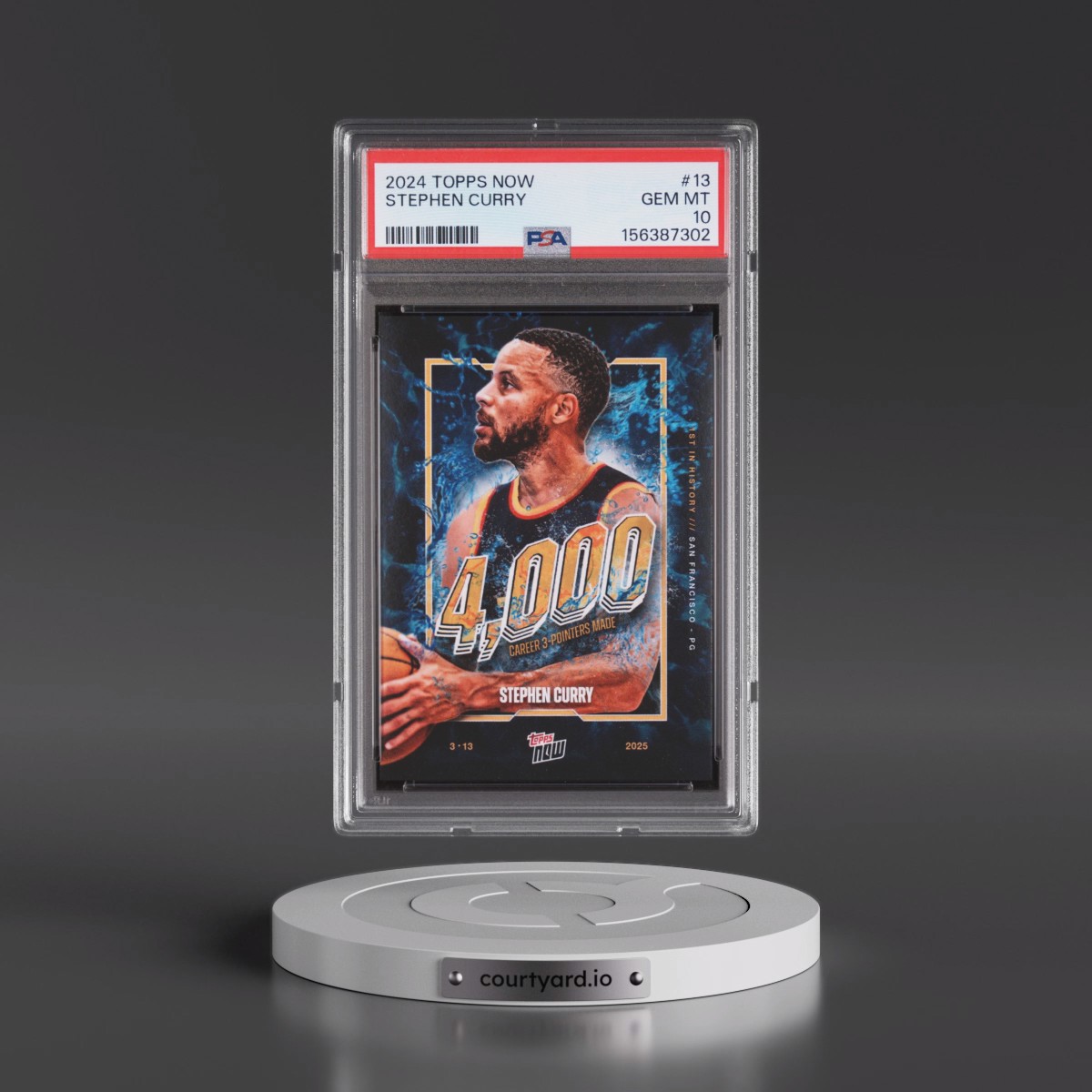 2024 Topps Now #13 Stephen Curry (PSA 10 GEM MINT)