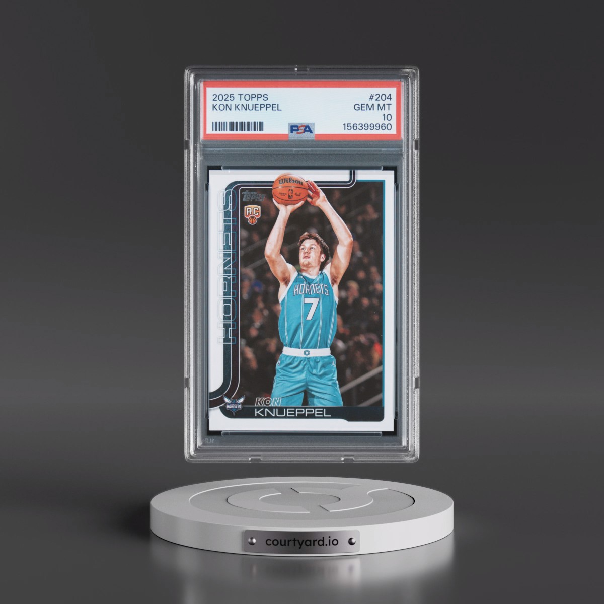 2025 Topps #204 Kon Knueppel (PSA 10 GEM MINT)