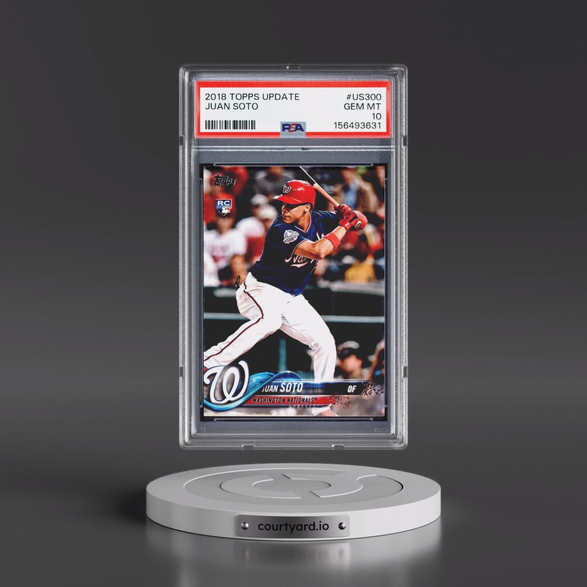 2018 Topps Update #US300 Juan Soto (PSA 10 GEM MINT)