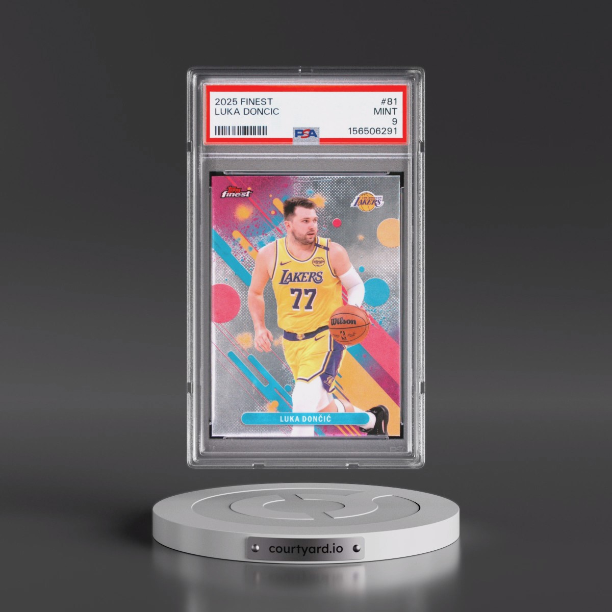 2025 Topps Finest #81 Luka Doncic (PSA 9 MINT)