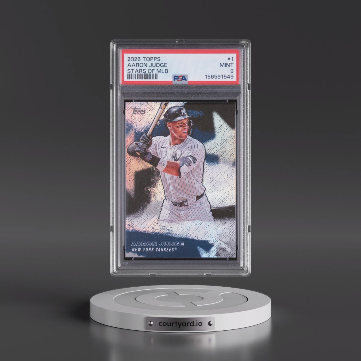 2026 Topps Stars of MLB #1 Aaron Judge (PSA 9 MINT)