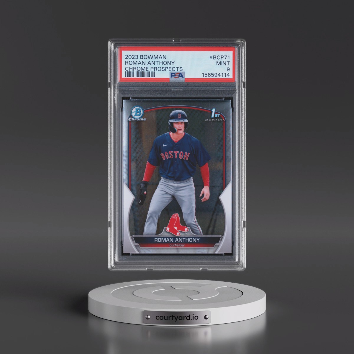 2023 Bowman Chrome Prospects #BCP71 Roman Anthony (PSA 9 MINT)