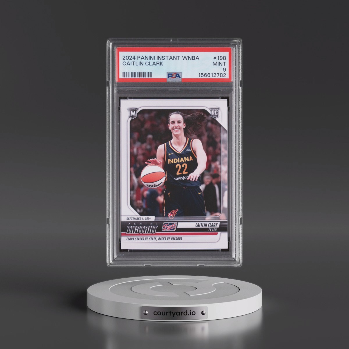 2024 Panini Instant WNBA #198 Caitlin Clark (PSA 9 MINT)