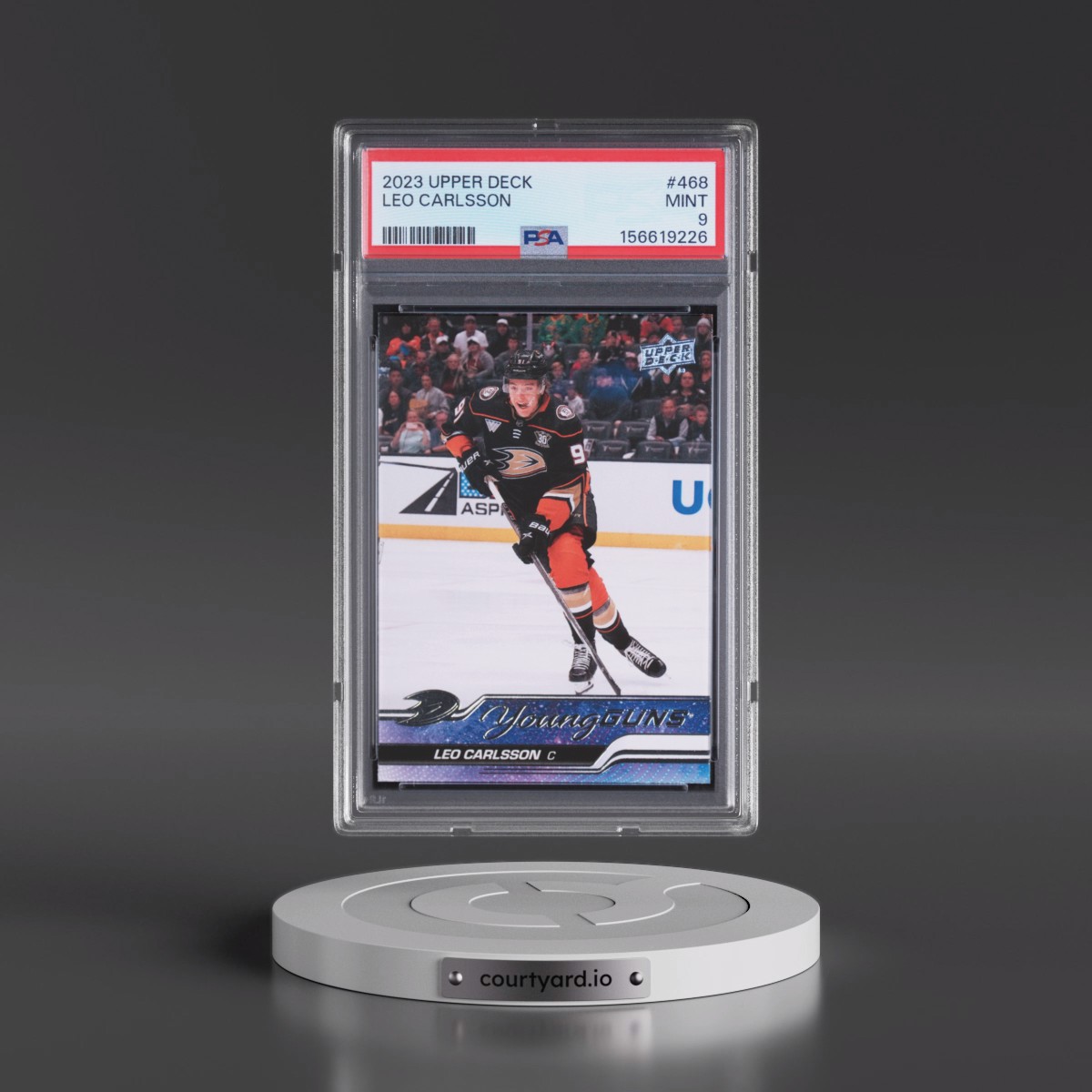 2023 Upper Deck Leo Carlsson #468 PSA 9