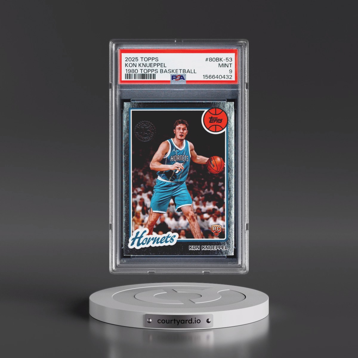 2025 Topps 1980-81 Topps Basketball #80BK-53 Kon Knueppel (PSA 9 MINT)