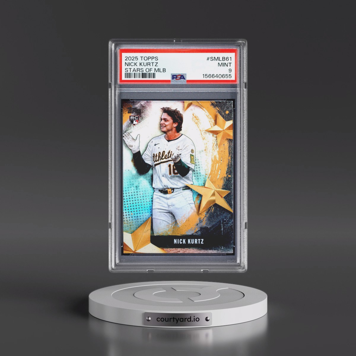 2025 Topps Stars of MLB #SMLB61 Nick Kurtz - Update (PSA 9 MINT)