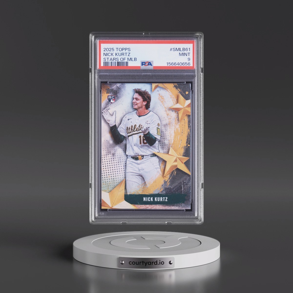 2025 Topps Stars of MLB #SMLB61 Nick Kurtz - Update (PSA 9 MINT)