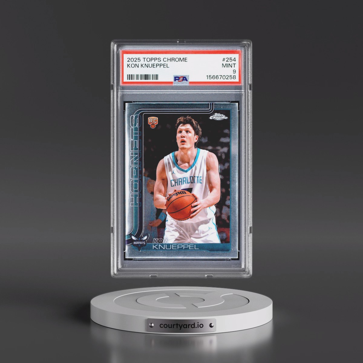 2025 Topps Chrome #254 Kon Knueppel (PSA 9 MINT)