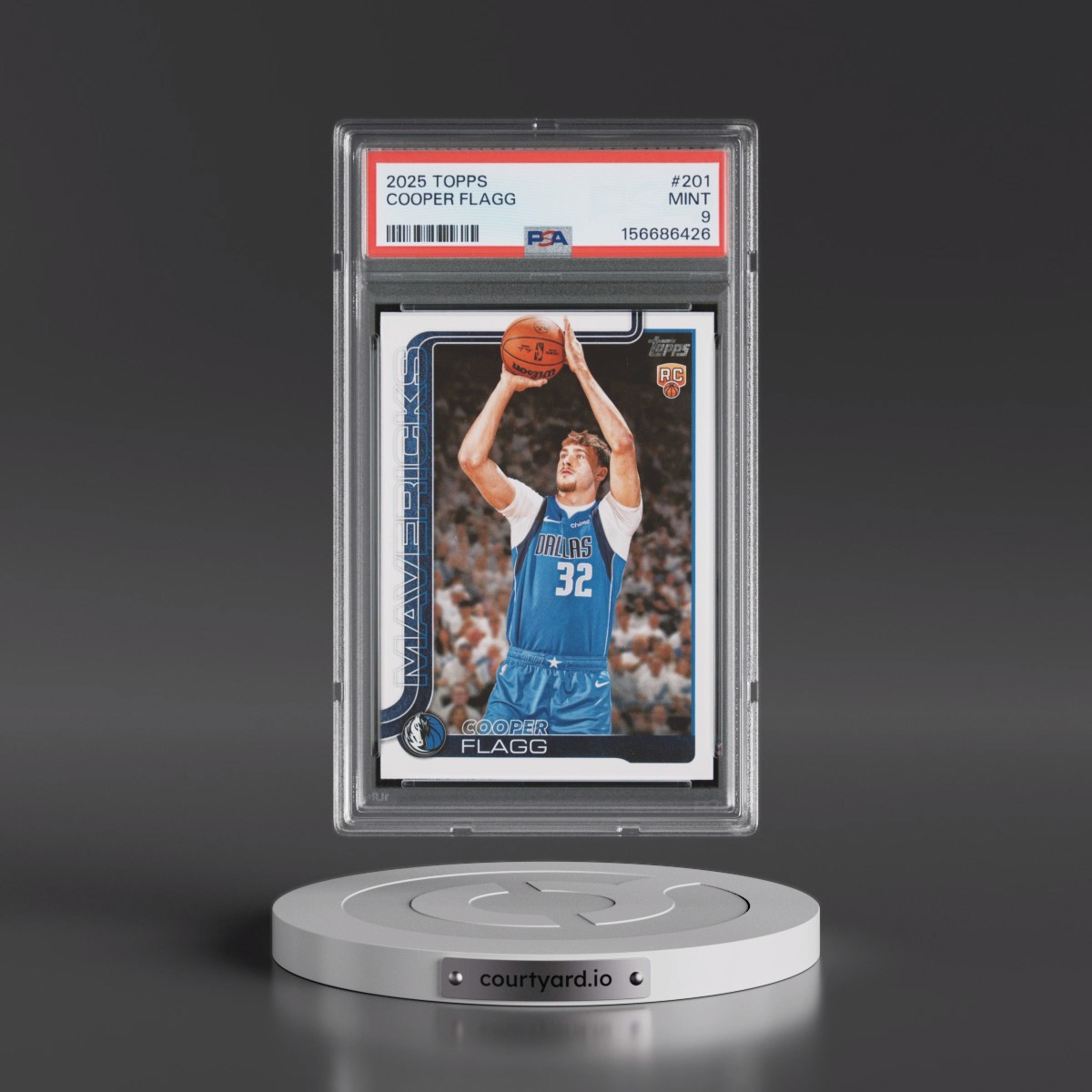 2025 Topps #201 Cooper Flagg (PSA 9 MINT)
