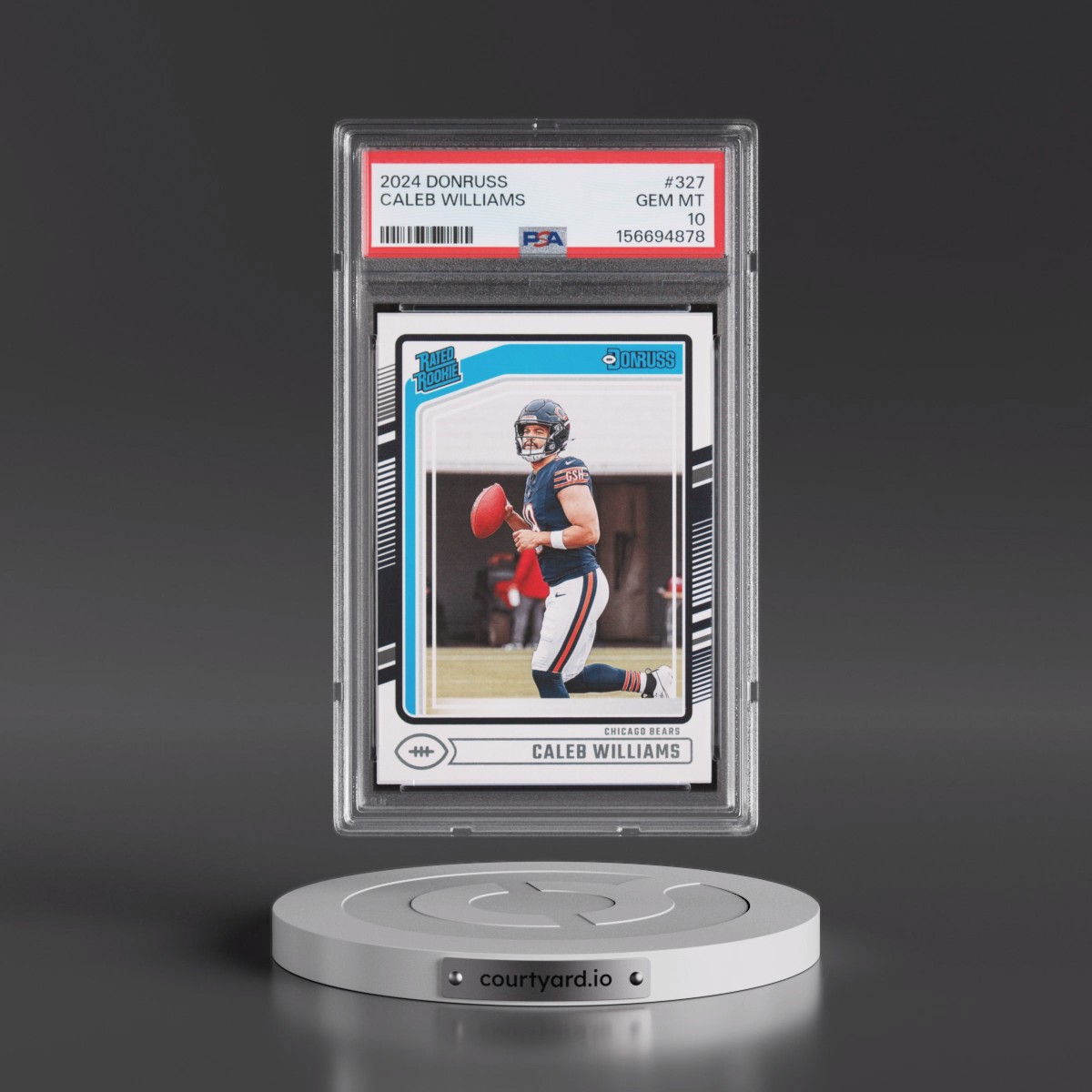 2024 Panini Donruss #327 Caleb Williams (PSA 10 GEM MINT)