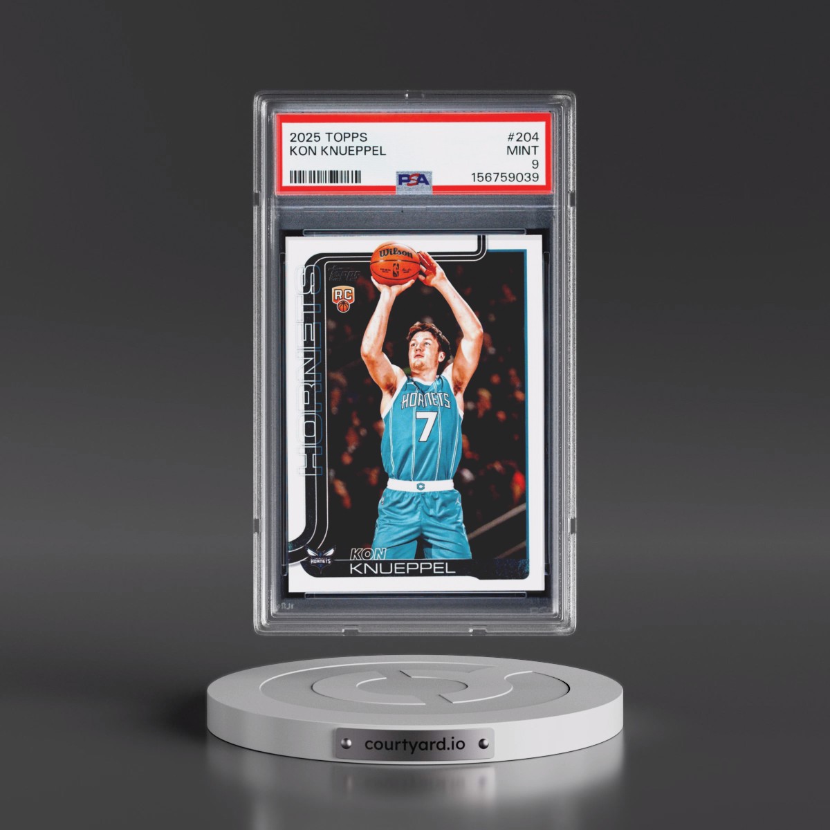 2025 Topps #204 Kon Knueppel (PSA 9 MINT)