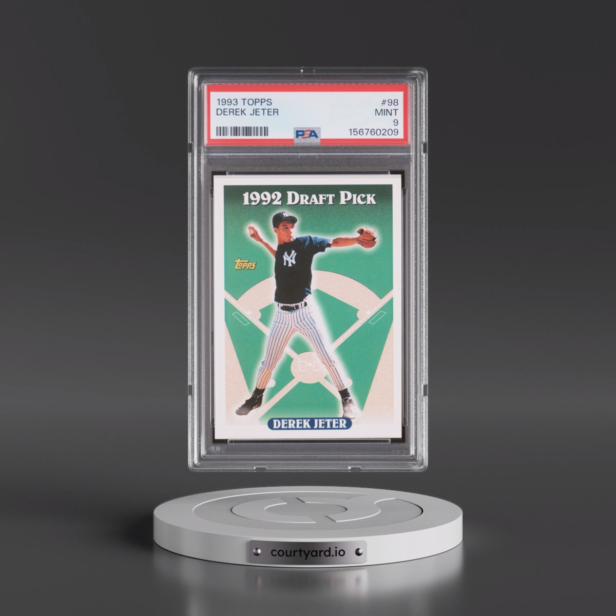 1993 Topps #98 Derek Jeter (PSA 9 MINT)