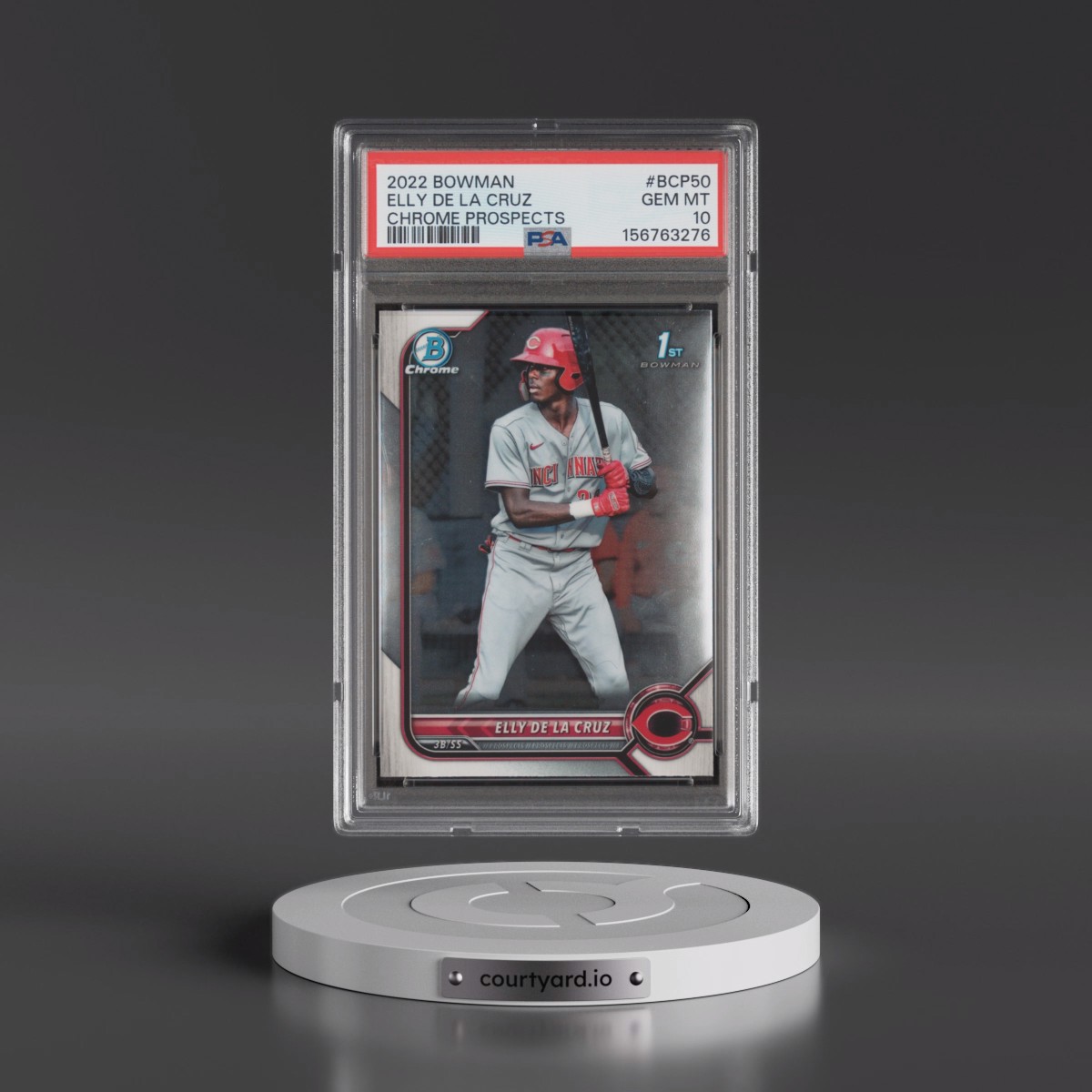 2022 Bowman Chrome Prospects Elly de La Cruz #BCP50 PSA 10