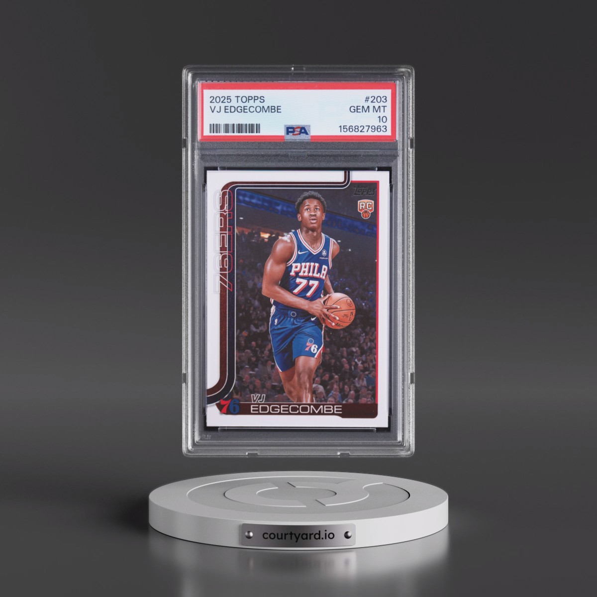 2025 Topps VJ Edgecombe #203 PSA 10