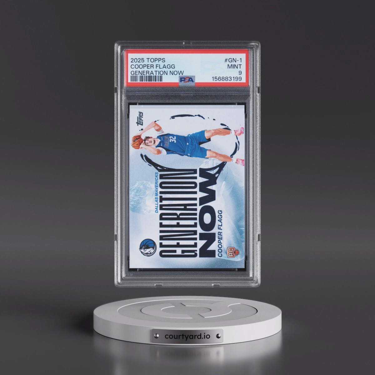 2025 Topps Generation Now #GN-1 Cooper Flagg (PSA 9 MINT)