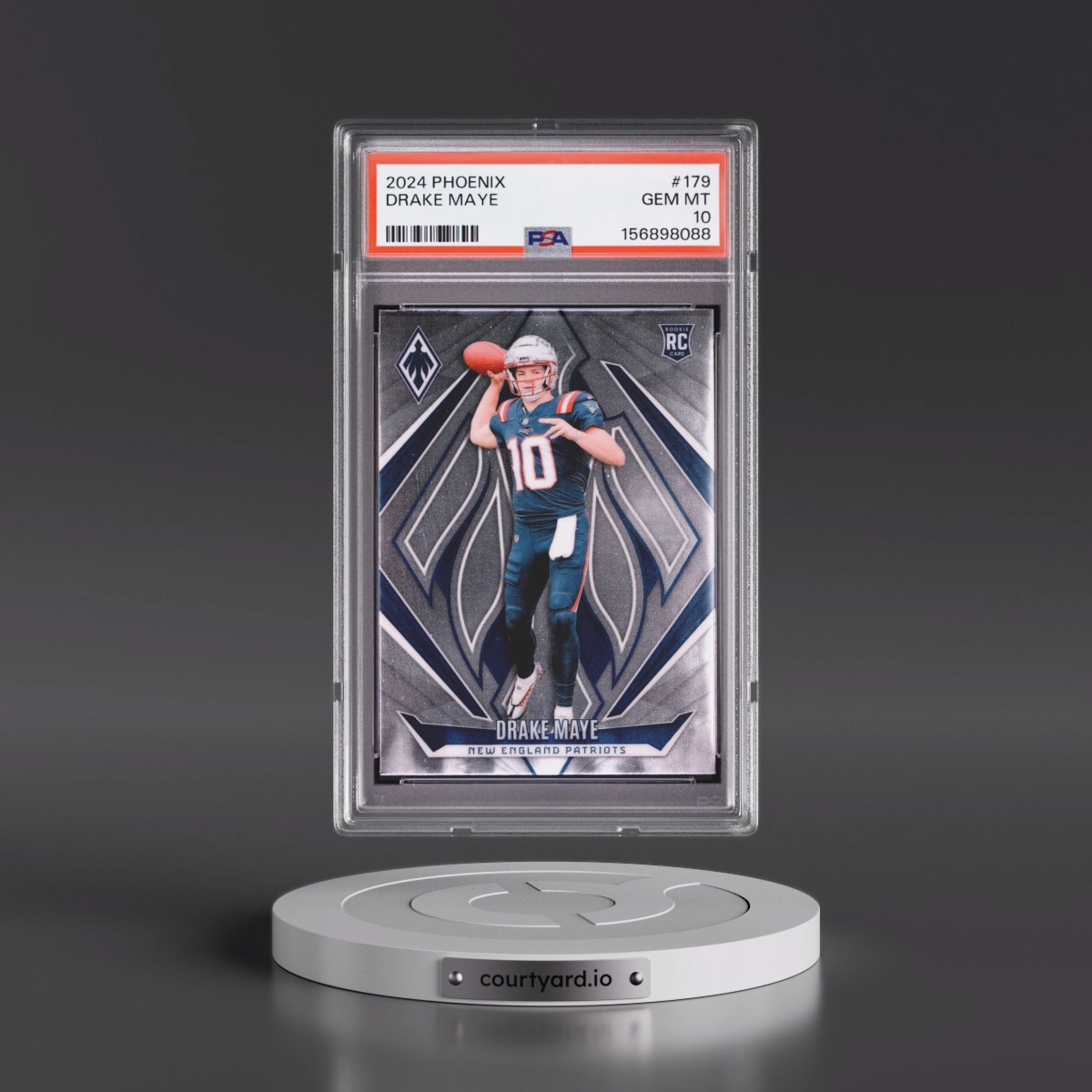2024 Panini Phoenix Drake Maye #179 PSA 10