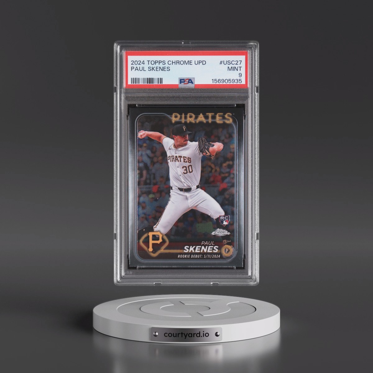 2024 Topps Chrome Update #USC27 Paul Skenes (PSA 9 MINT)