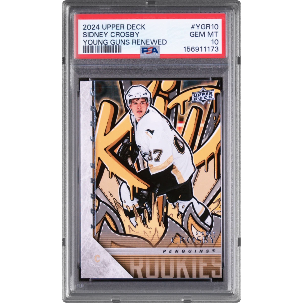 2024 Upper Deck Young Guns Renewed #YGR10 Sidney Crosby (PSA 10 GEM MINT)