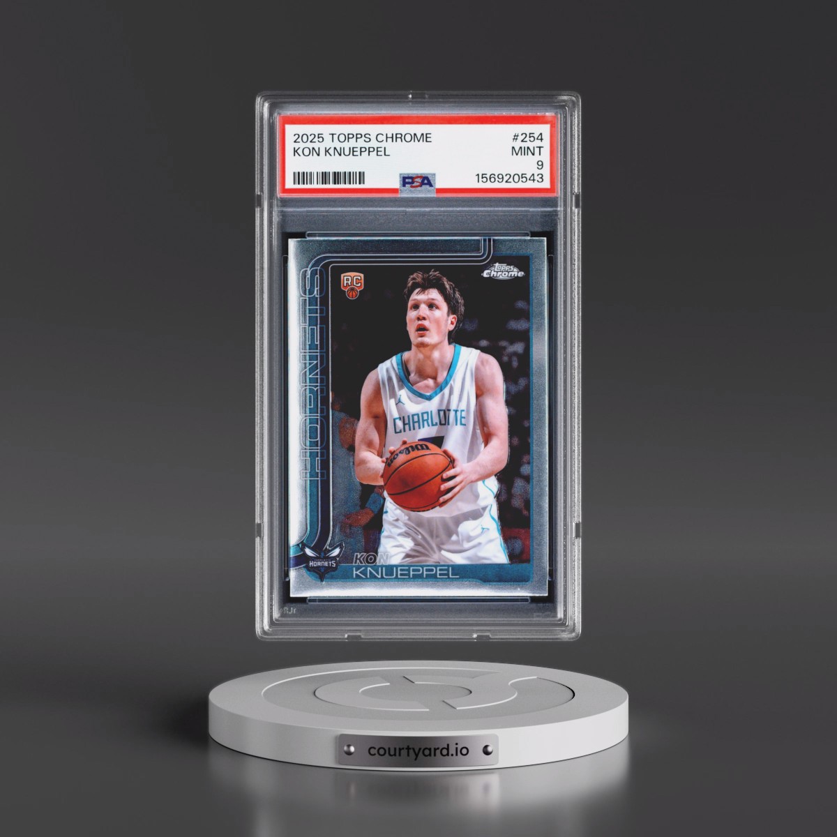 2025 Topps Chrome #254 Kon Knueppel (PSA 9 MINT)