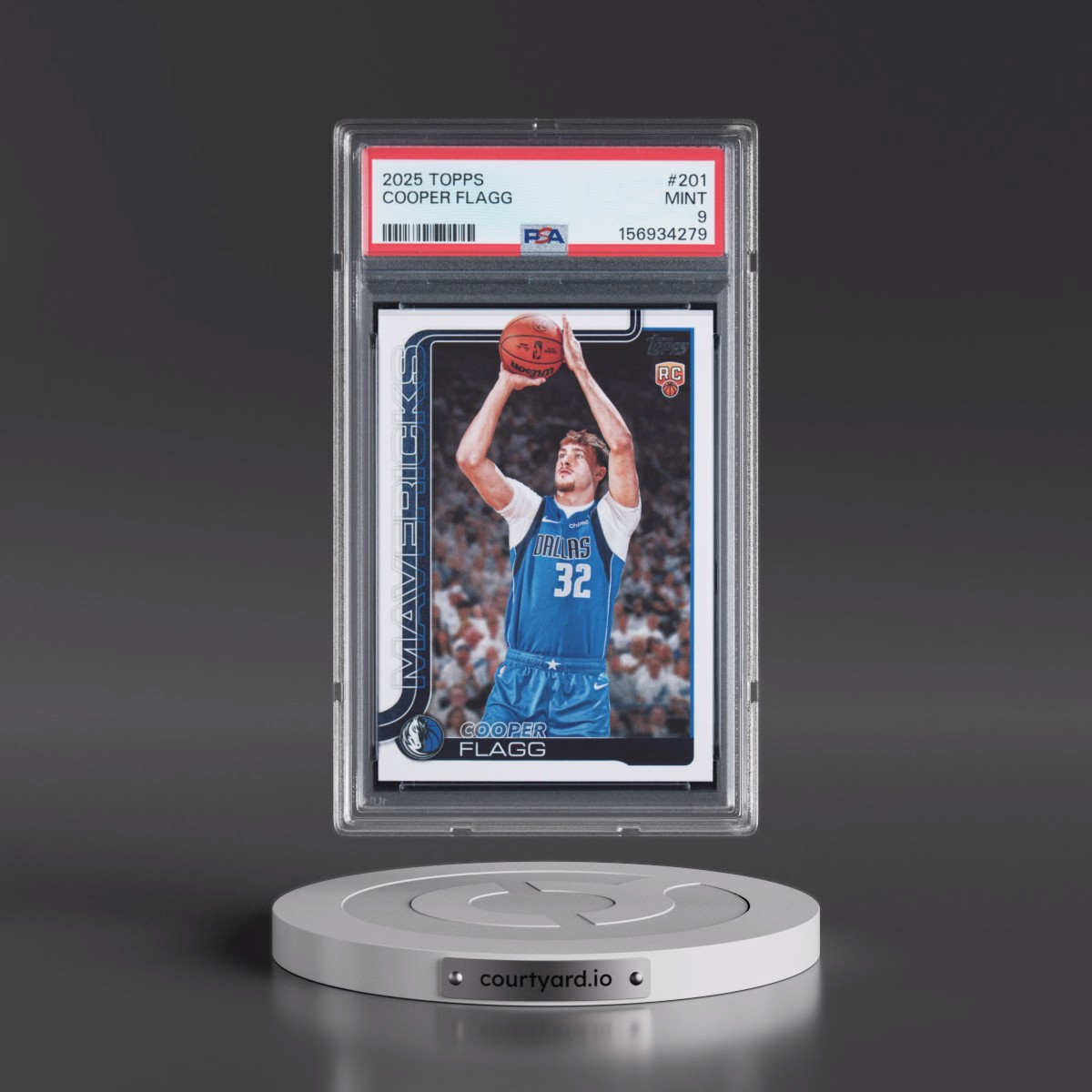2025 Topps #201 Cooper Flagg (PSA 9 MINT)
