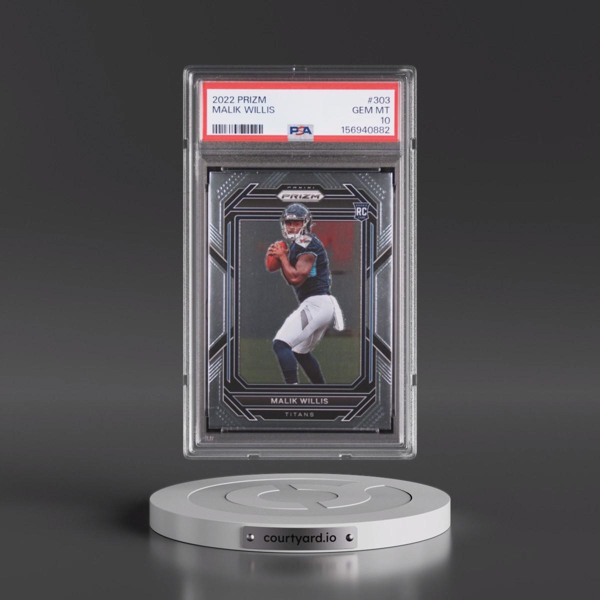 2022 Panini Prizm Malik Willis #303 PSA 10