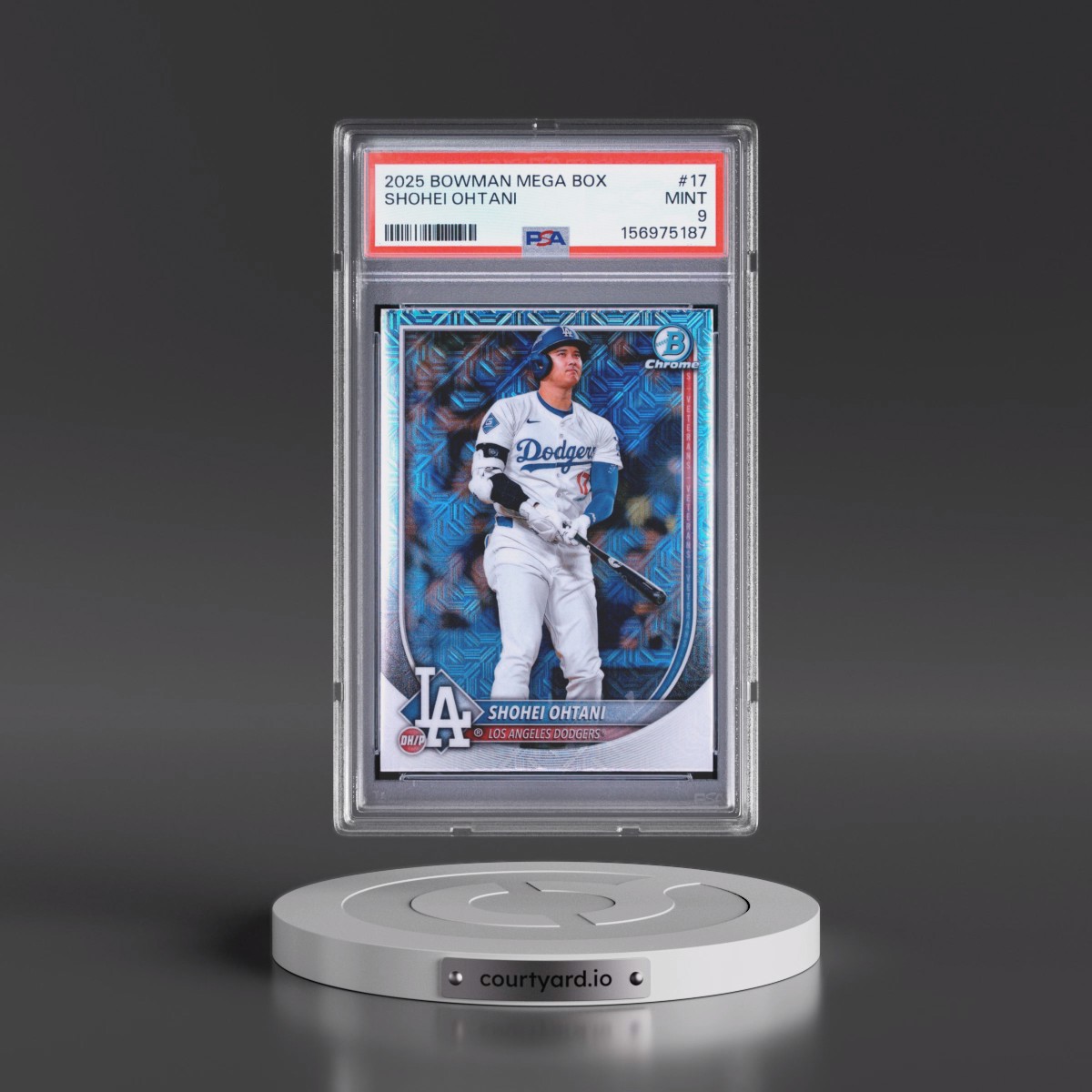 2025 Bowman Mega Box Chrome #17 Shohei Ohtani (PSA 9 MINT)
