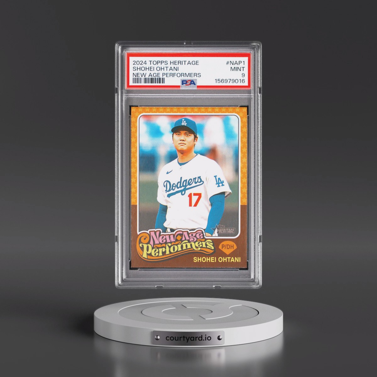 2024 Topps Heritage New Age Performers #NAP1 Shohei Ohtani (PSA 9 MINT)