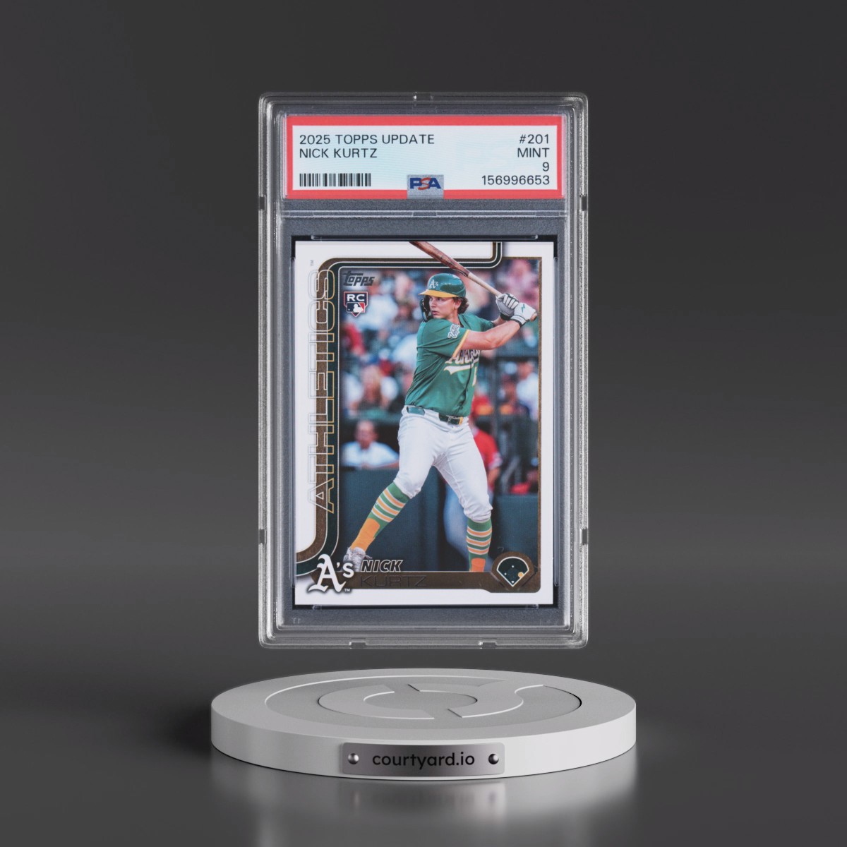 2025 Topps Update #201 Nick Kurtz (PSA 9 MINT)