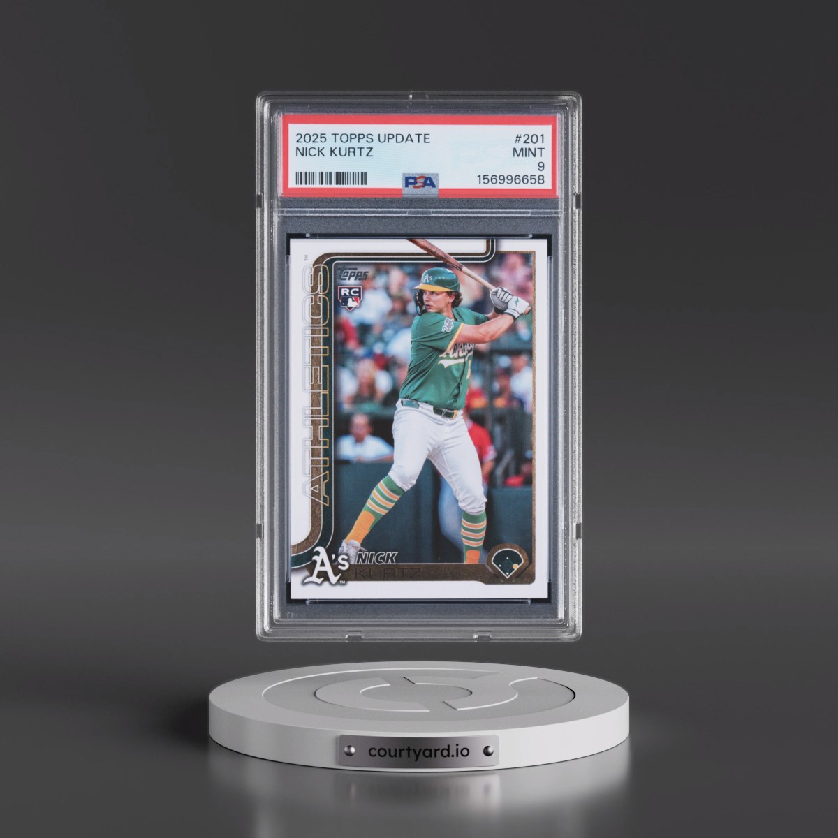2025 Topps Update #201 Nick Kurtz (PSA 9 MINT)