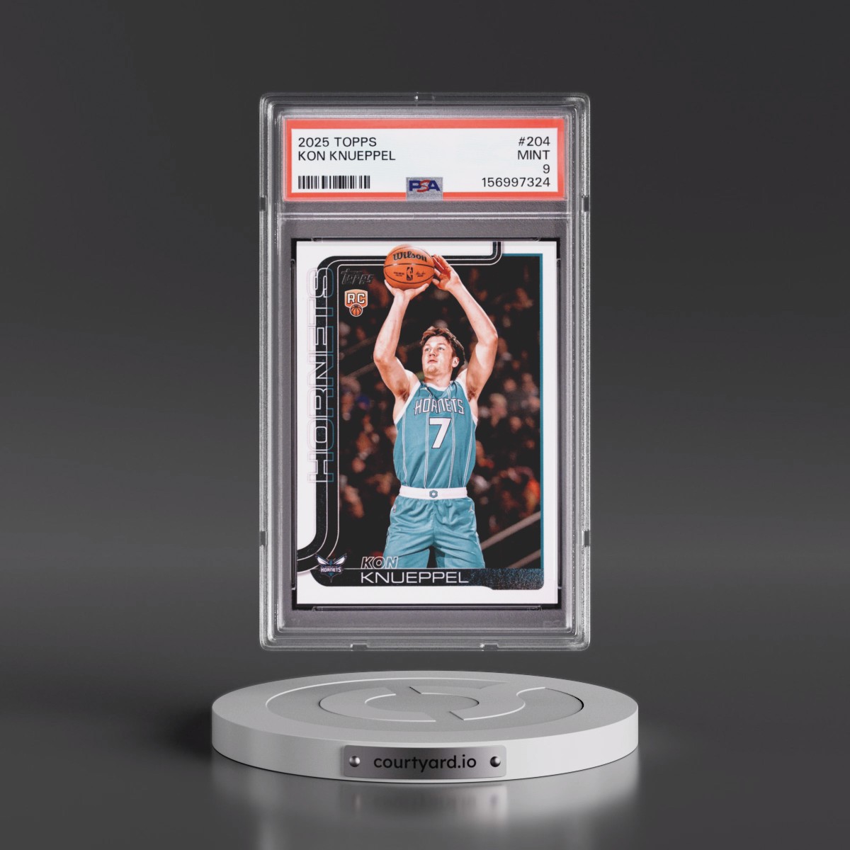 2025 Topps #204 Kon Knueppel (PSA 9 MINT)