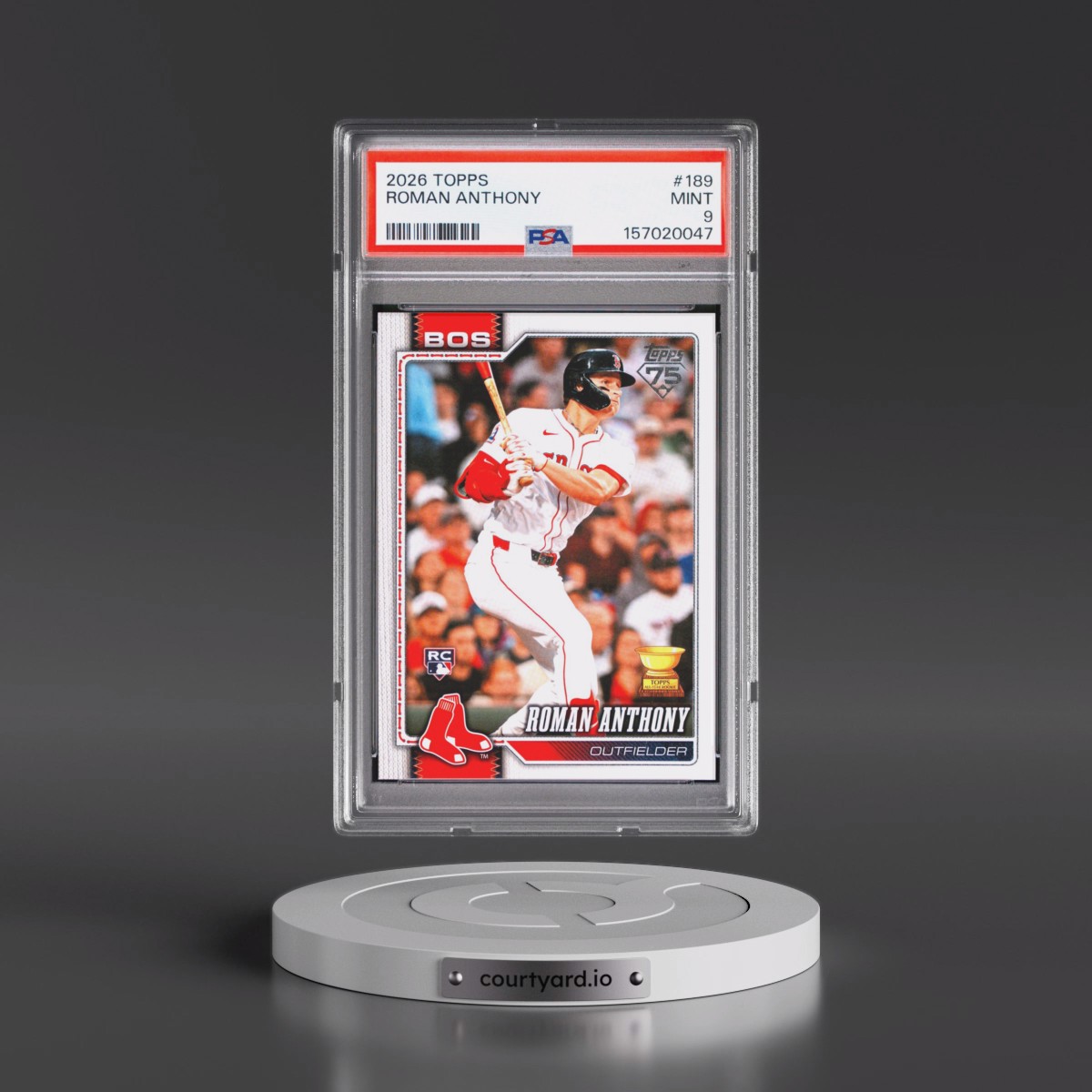 2026 Topps #189 Roman Anthony (PSA 9 MINT)