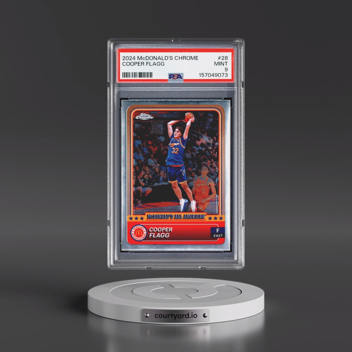 2024 Topps Chrome McDonald's All American #28 Cooper Flagg (PSA 9 MINT)