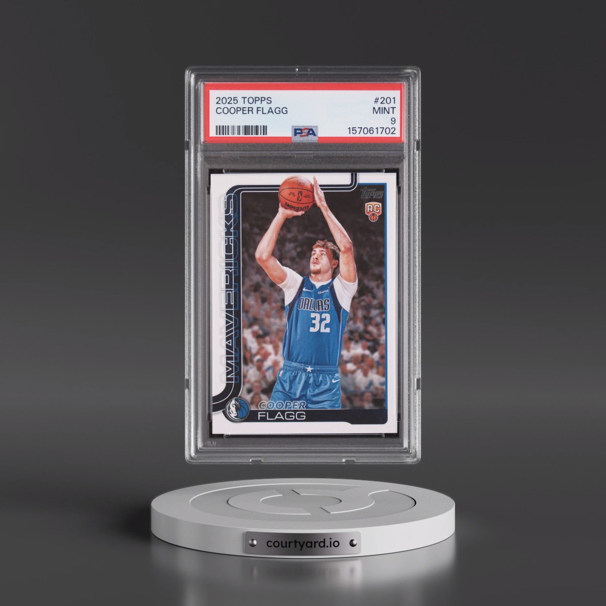 2025 Topps #201 Cooper Flagg (PSA 9 MINT)