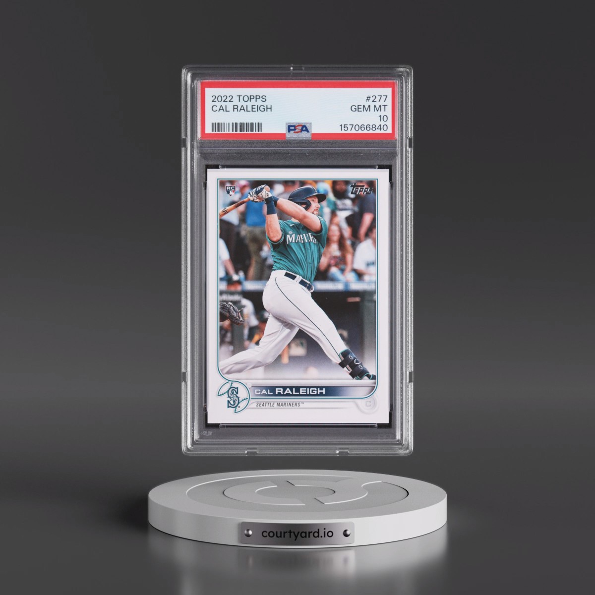 2022 Topps #277 Cal Raleigh (PSA 10 GEM MINT)