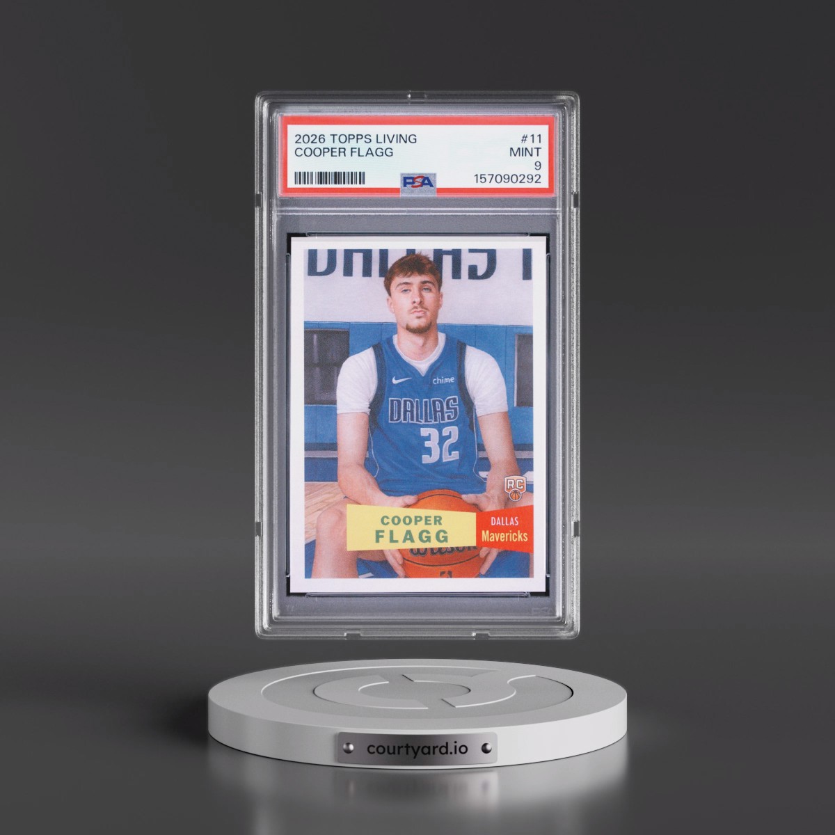2026 Topps Living #11 Cooper Flagg (PSA 9 MINT)