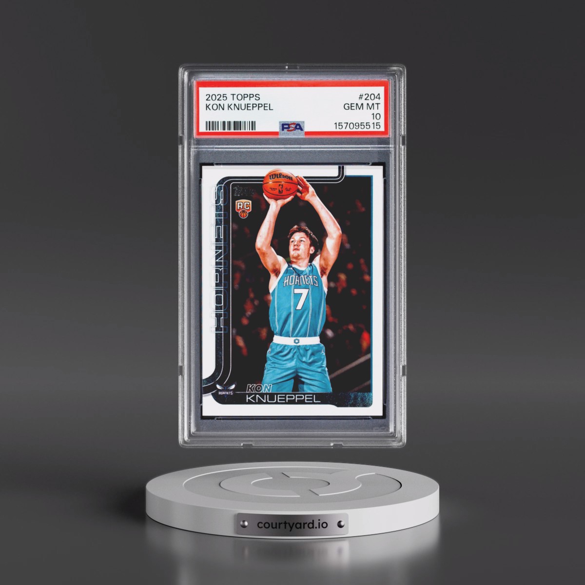 2025 Topps #204 Kon Knueppel (PSA 10 GEM MINT)
