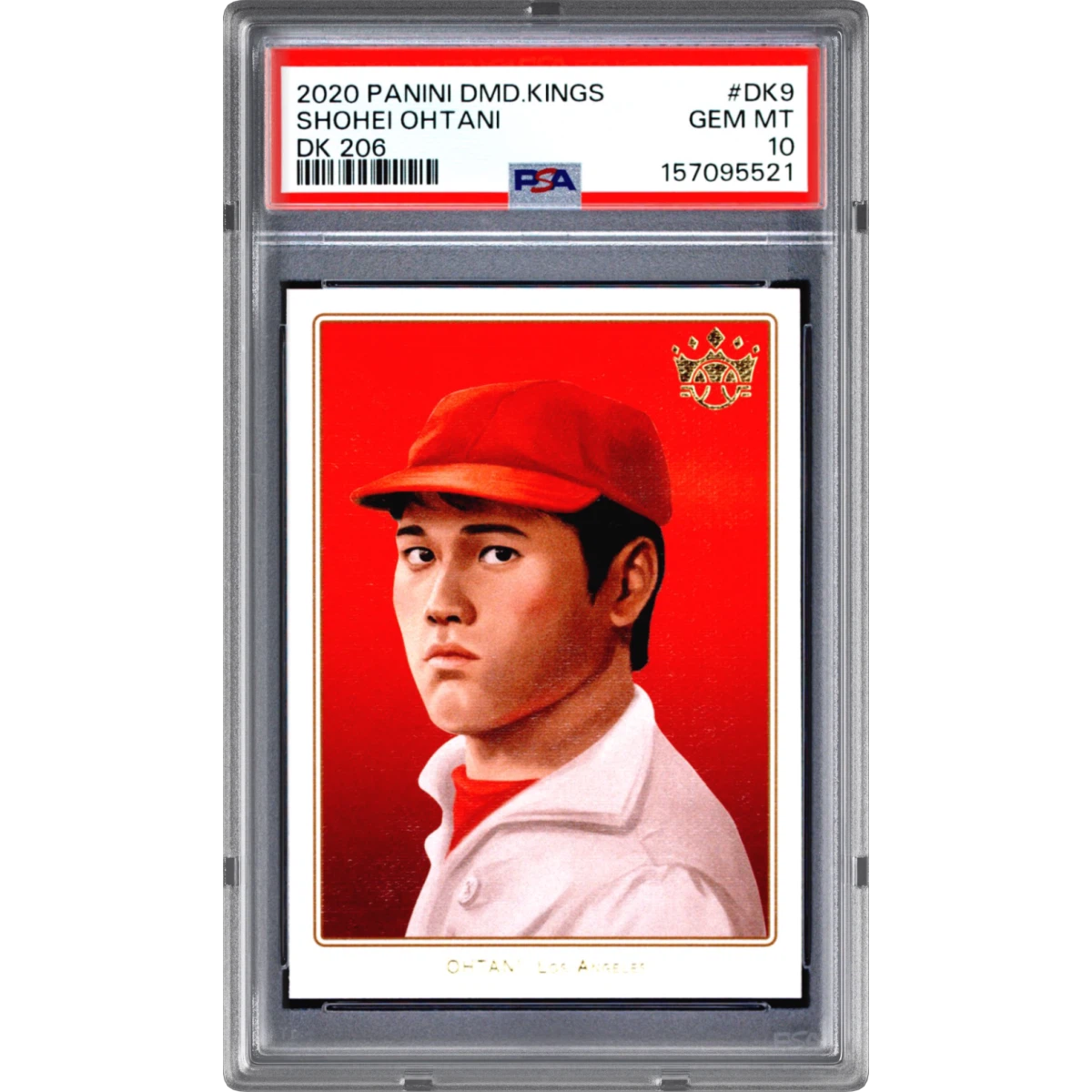 2020 Panini Diamond Kings DK 206 #DK9 Shohei Ohtani (PSA 10 GEM MINT)