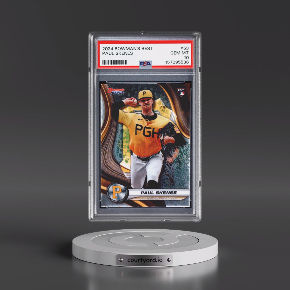 2024 Bowman's Best Paul Skenes #53 PSA 10