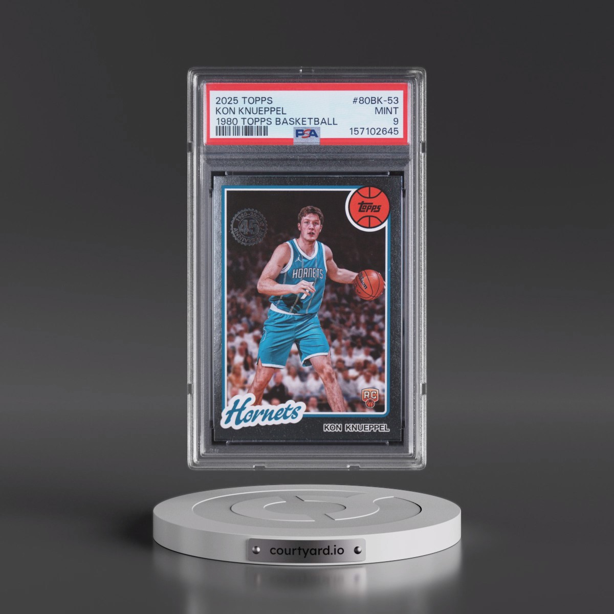 2025 Topps 1980-81 Topps Basketball #80BK-53 Kon Knueppel (PSA 9 MINT)