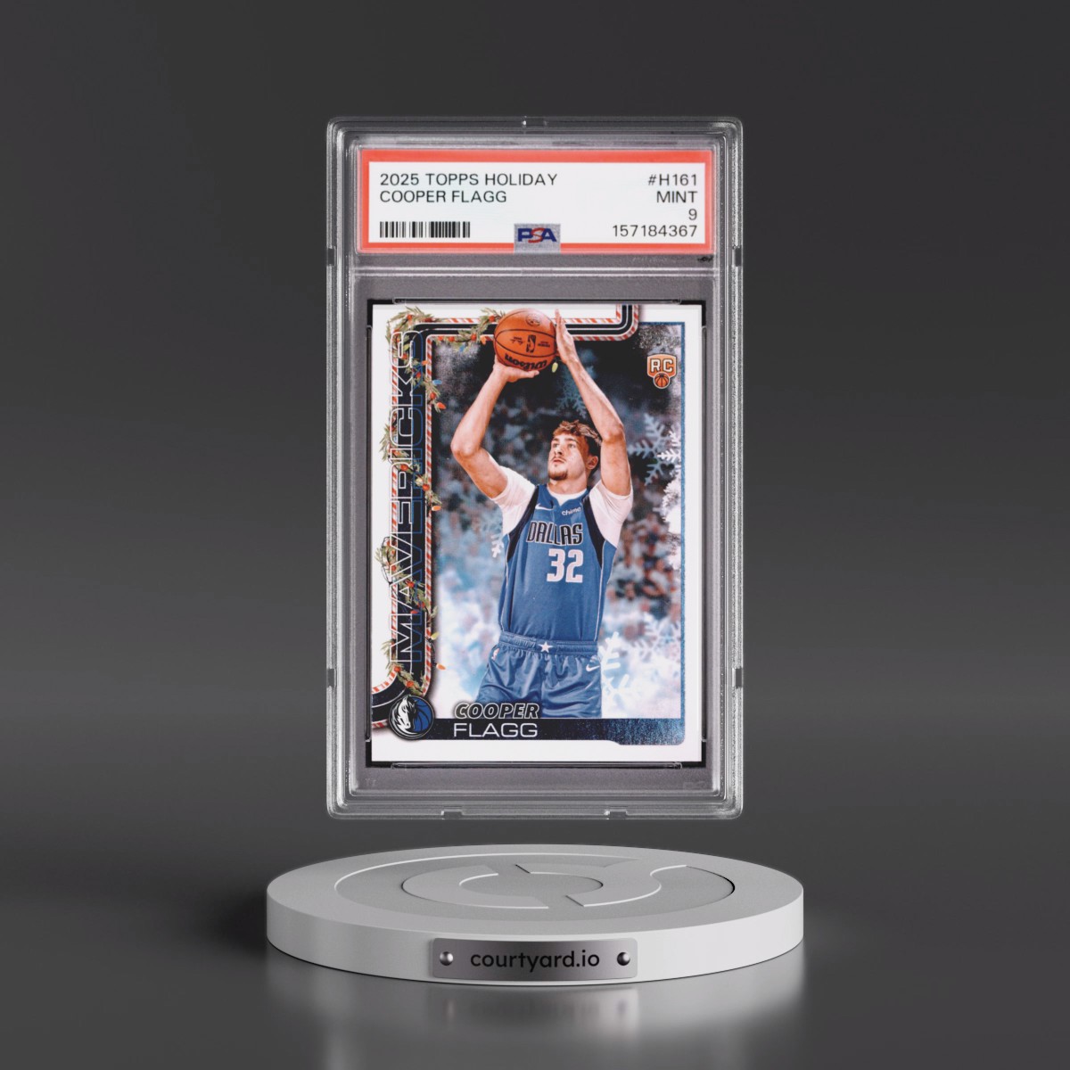 2025 Topps Holiday #H161 Cooper Flagg (PSA 9 MINT)