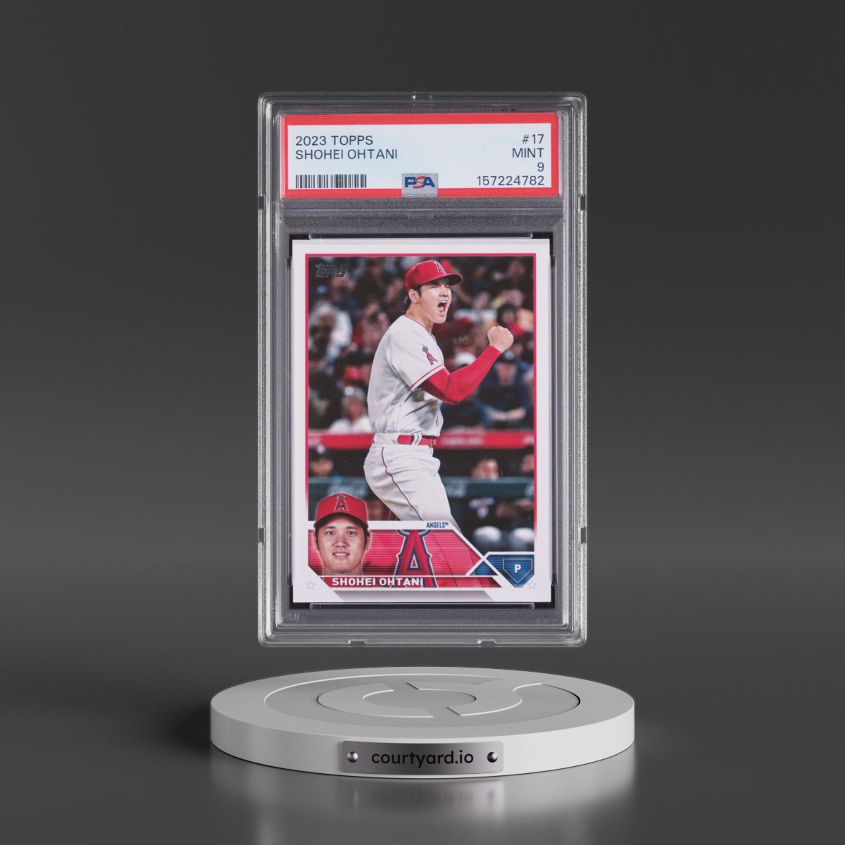 2023 Topps #17 Shohei Ohtani (PSA 9 MINT)