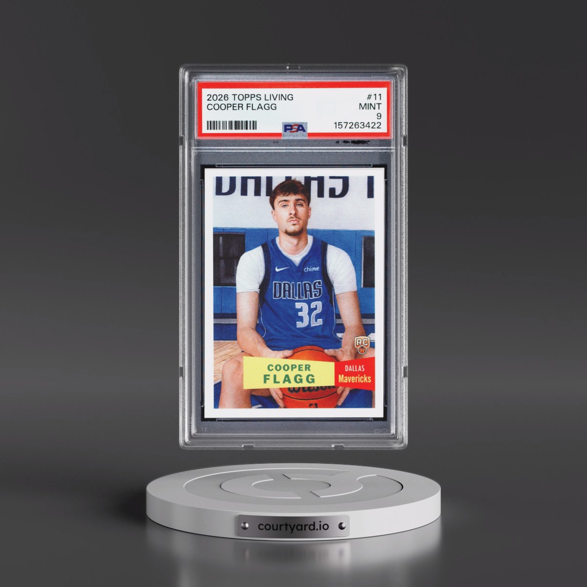 2026 Topps Living #11 Cooper Flagg (PSA 9 MINT)
